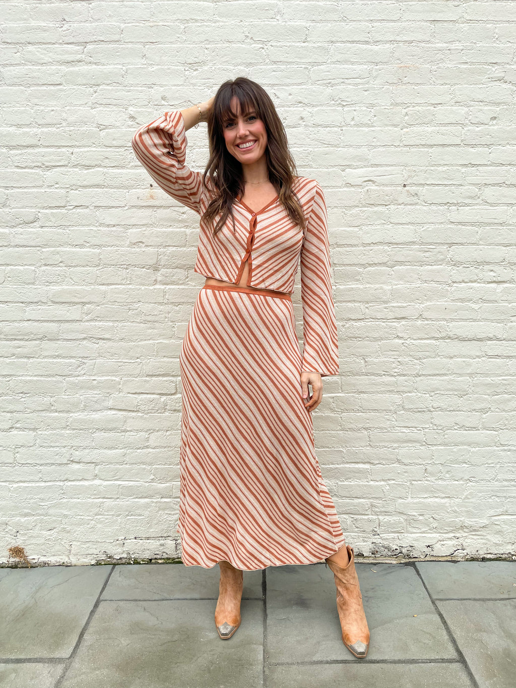 Cinnamon Swirl Sweater Top