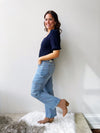 Straight Leg Cargo Jean