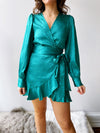 Table For One Wrap Dress