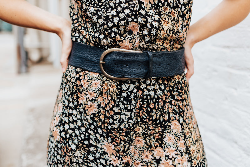Roseberry Belt in Black